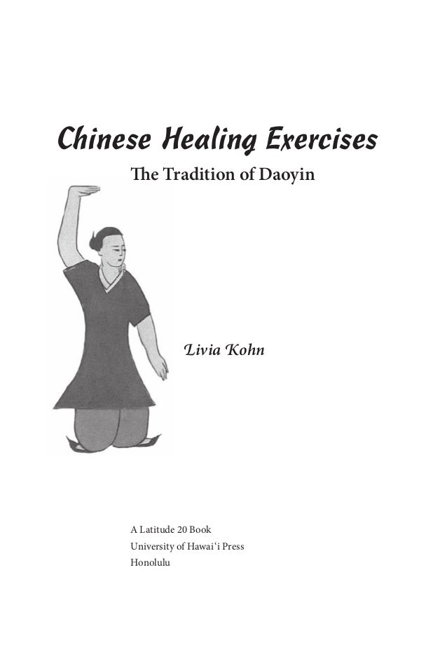 chinese healing exercises the tradition of daoyin